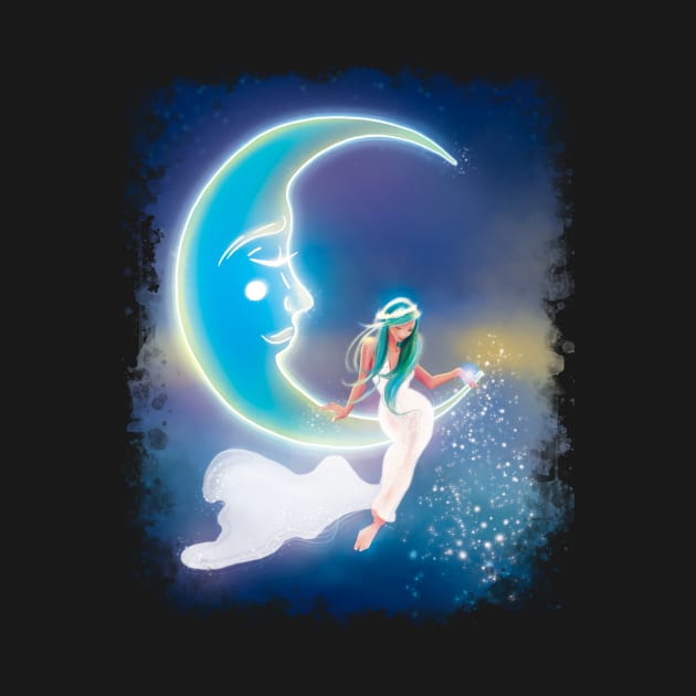 Moon Goddess of Dreams by beaugeste2280@yahoo.com