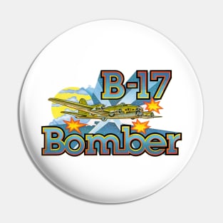 B-17 Bomber Pin