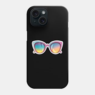 colorful sunglasses Phone Case