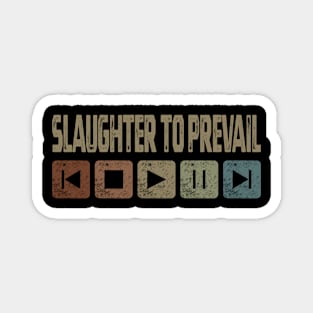 Slaughter to Prevail Control Button Magnet