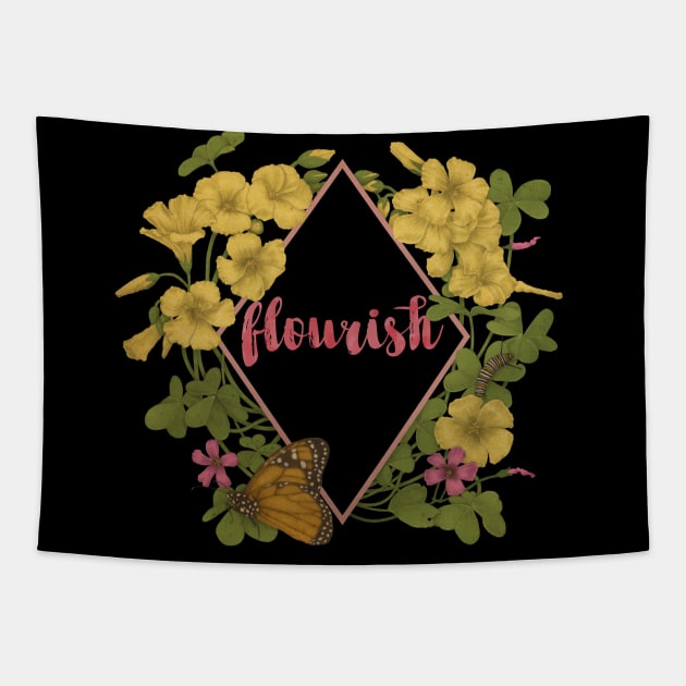 Flourish Tapestry by feroniae