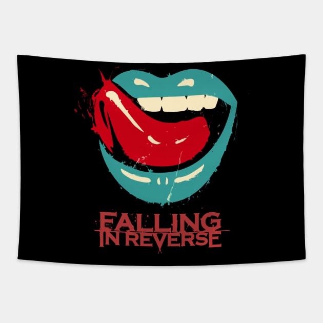 Falling In Reverse Tapestry by rickkhemmanivong