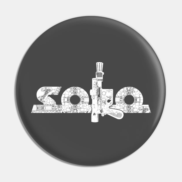 Solo Pin by hamiltonarts