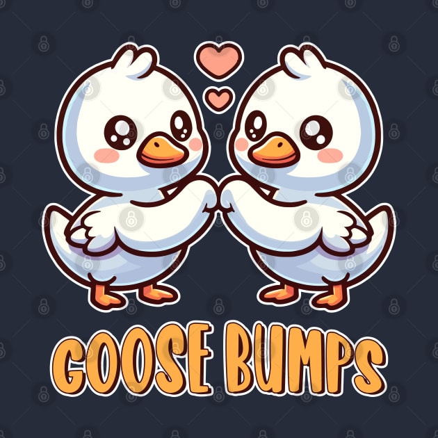 Goosebumps Two Kawaii Baby Geese Friends by Cuteness Klub