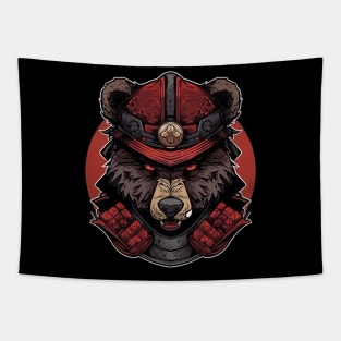 samurai bear Tapestry