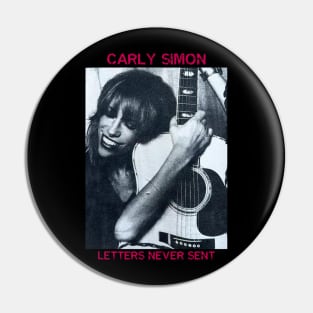 Carly Simon // 80s StyleVintage Pin