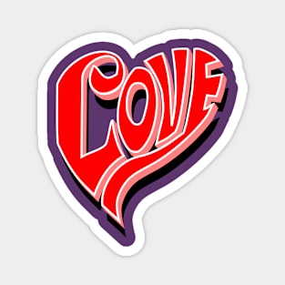 Love 3D Magnet