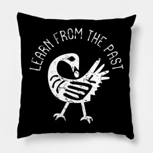 Africa Sankofa Adinkra Symbol "Learn From The Past" Pillow