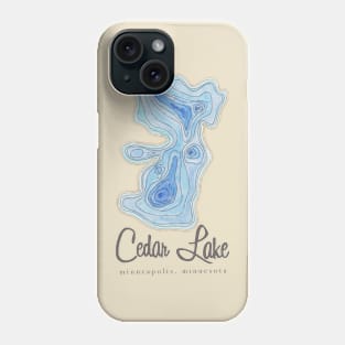 Cedar Lake Minneapolis Phone Case