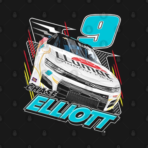 Chase Elliott Llumar Car by art.Hamdan