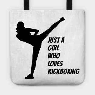 Girl Woman Kickboxer Muay Thai Tote