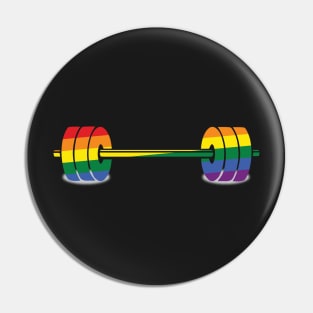 Pride Rainbow Barbell Pin