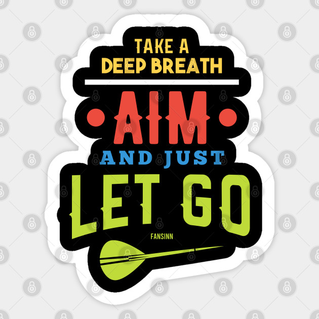 Dart Arrow Sport Target Gift Dart Sticker Teepublic