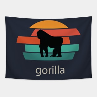 gorilla vintage Tapestry