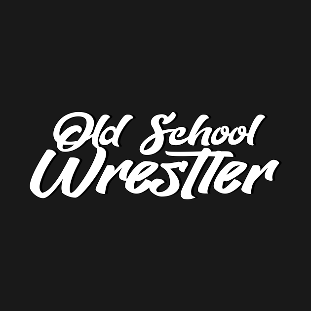 Disover Old School Wrestler V1 - Wrestler - T-Shirt