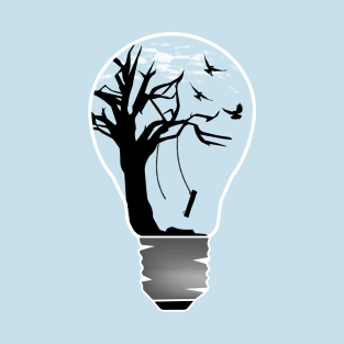 Light Bulb Tree T-Shirt