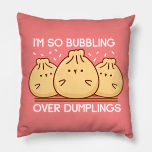 dumpling cute t shirt Pillow