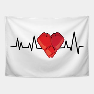 Heartbeat Pulse - Boxing Tapestry