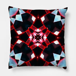 Fantasy geometric pattern. Aesthetic picture. Pillow