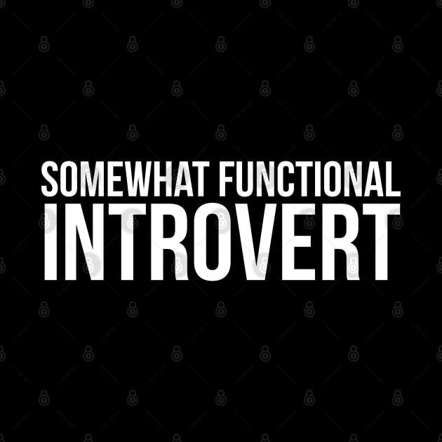 Somewhat Functional Introvert by evokearo