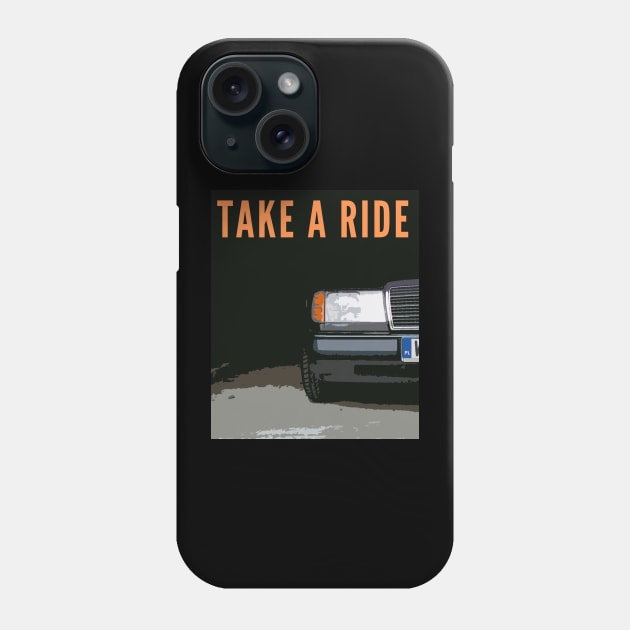 W124 Mercedes E-Class Phone Case by AdaMazingDesign