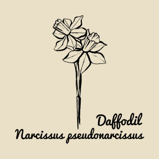 Daffodil drawing T-Shirt