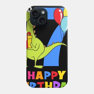 7th Birthday Party 7 Year Old Seven Years Phone Case