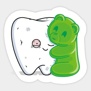 Funny Cute Kids I'm a Gummy Bear Cartoon Gift Sticker for Sale by