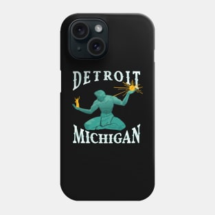 The Spirit Of Detroit Phone Case