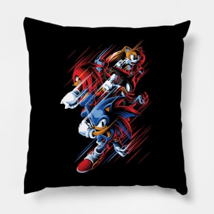 Sonic Anime and Video Game Fanart Pillow