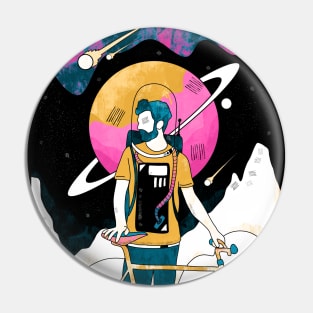 The space messenger Pin