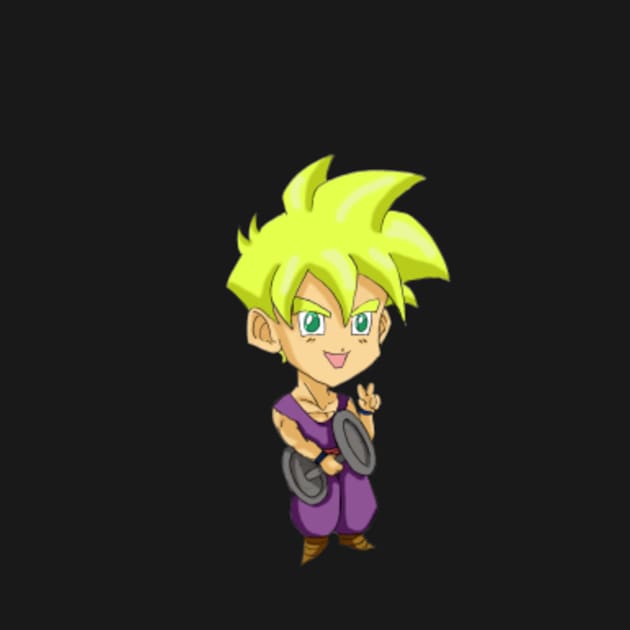 Gohan Chibi by LindsayLovesDisney