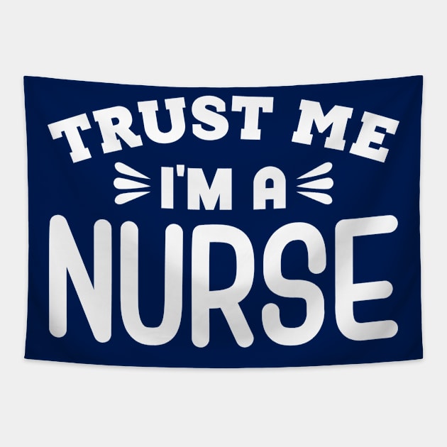 Trust Me, I'm a Nurse Tapestry by colorsplash
