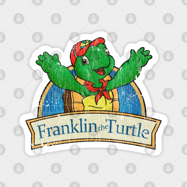 Vintage Franklin the turtle Magnet by OniSide