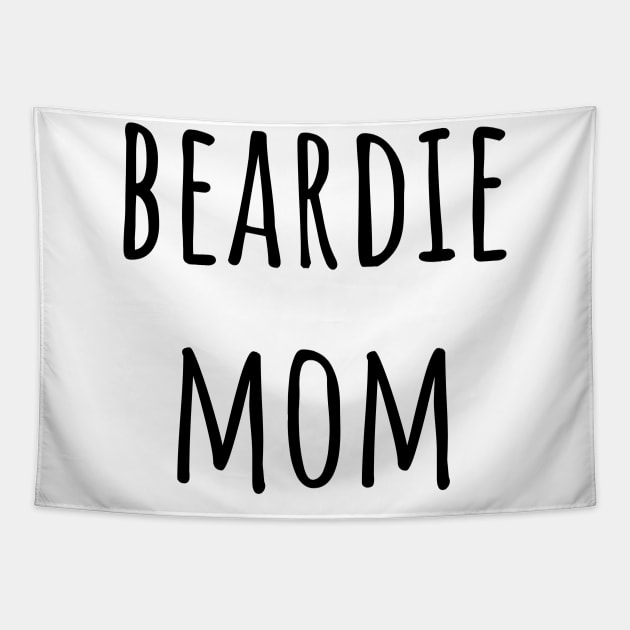 Beardie Mom Tapestry by Sloth Station