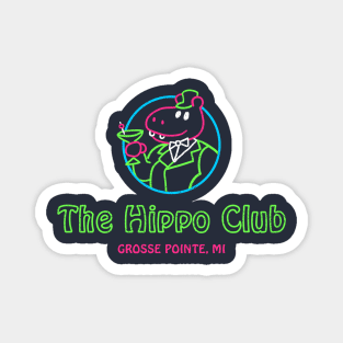 Grosse Pointe Blank Hippo Club T-Shirt Magnet