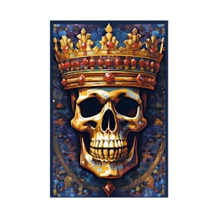 CROWN SKULL HOME DECOR T-Shirt