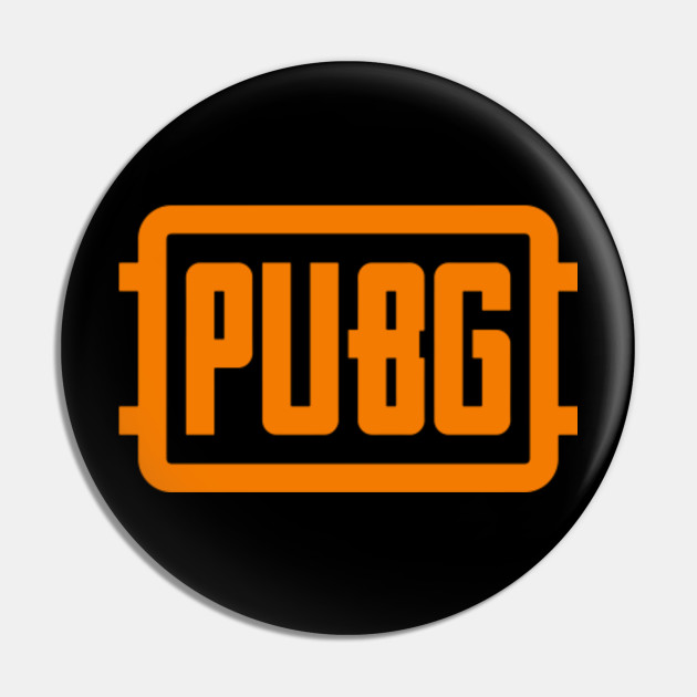 pubg logo 3 - Pubg - Pin | TeePublic