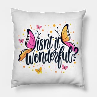 Neville Goddard - isn't it wonderful? Pillow