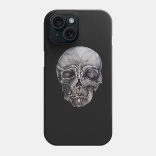 Original Drawing of a Skull Phone Case