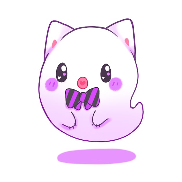 Boo - Ghost cat by linkitty
