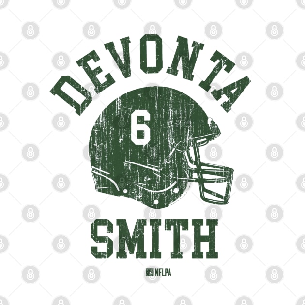 DeVonta Smith Philadelphia Helmet Font by TodosRigatSot