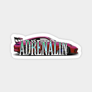 911 GT3 RS ADRENALIN ROSE Magnet