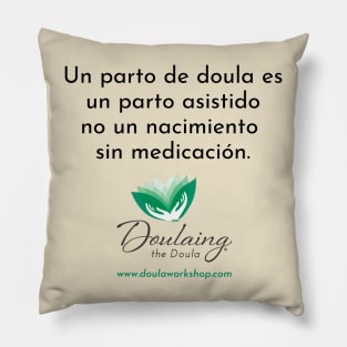 Un parto de doula es un parto asistido Pillow