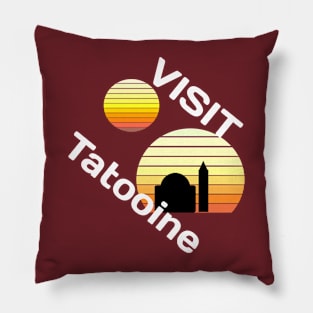 Visit Tatooine Pillow