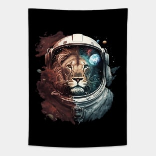 space lion Tapestry