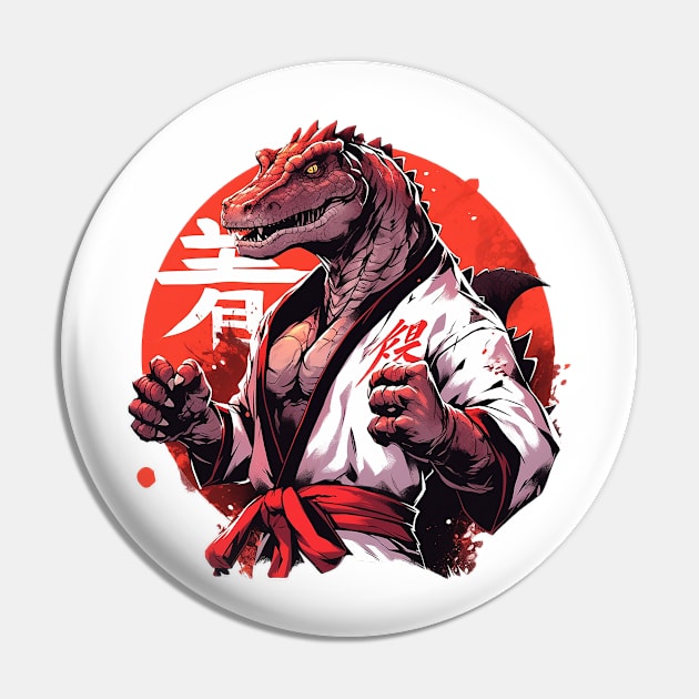 karate dino Pin by piratesnow