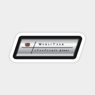 Wurlitzer electric piano logo Magnet