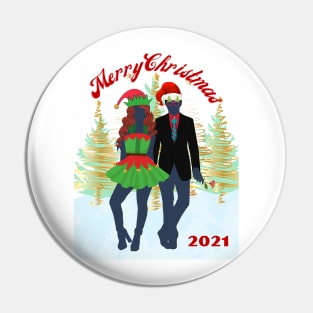 Mrs and Mr Merry Christmas, Christmas shirt elf, Christmas gifts, Christmas gifts for Women Pin