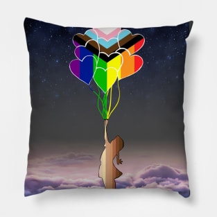 Diversity Heart Pillow